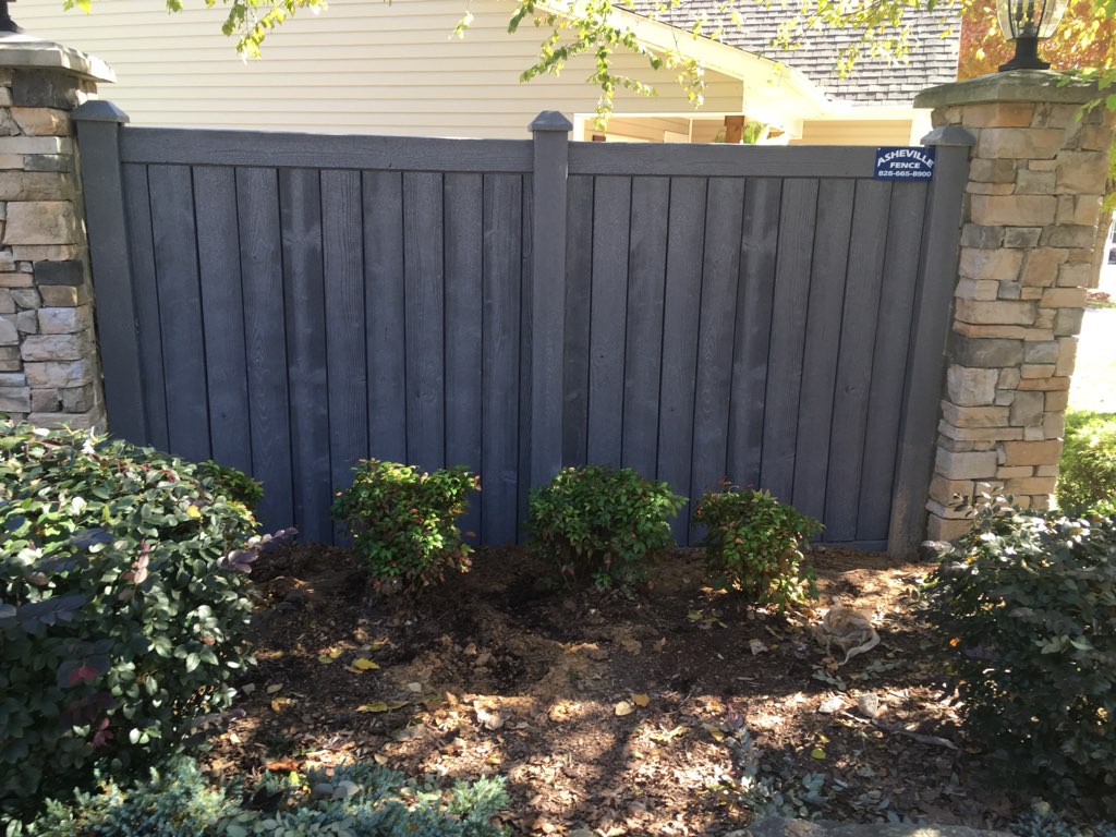 PVC/Vinyl Fences Asheville Fence Residential and Commercial Fence